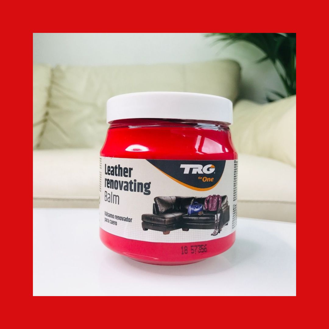 Czerwony Krem do renowacji skóry Leather Renovating Balm TRG Red 112-2